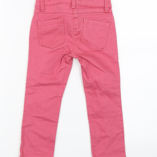 Hannah Anderson Girls Pink  Denim Skinny Jeans Size S