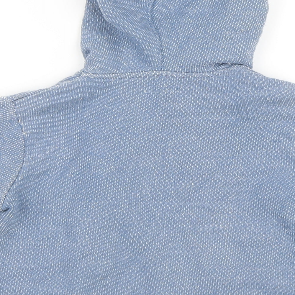Bout'chou Boys Blue   Full Zip Hoodie Size 2 Years