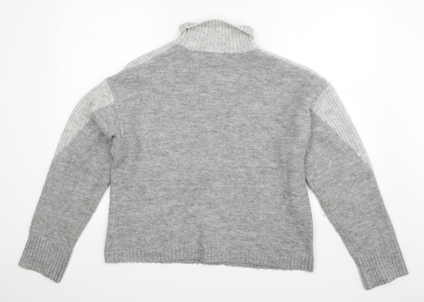 Primark Womens Grey  Knit Pullover Jumper Size 12