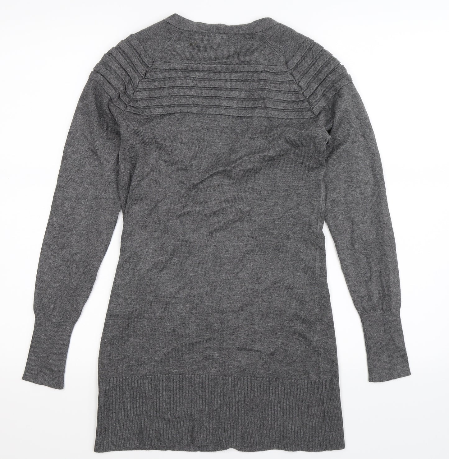 Linea Womens Grey  Knit Cardigan Jumper Size S