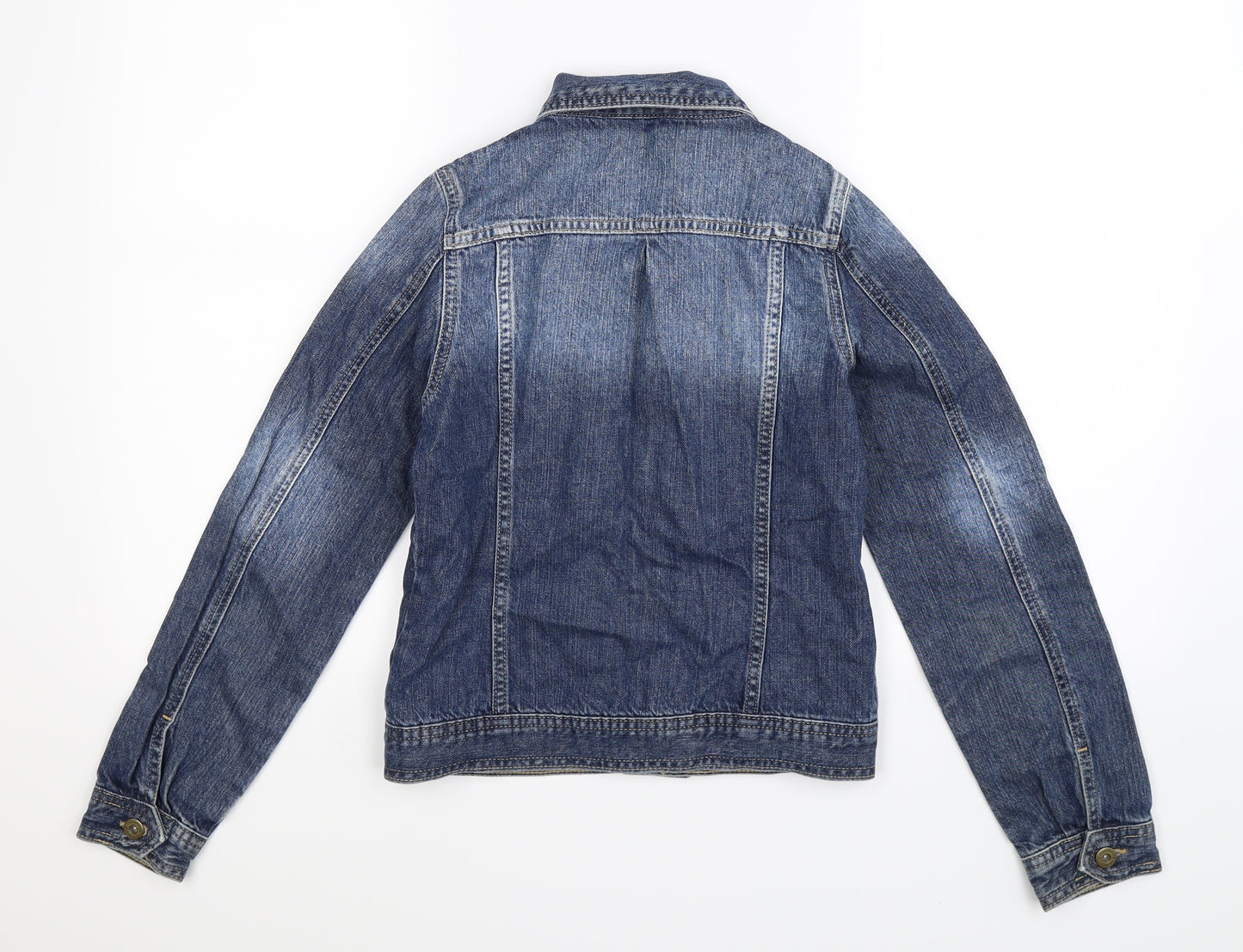Red Herring Girls Blue  Denim Jacket  Size 13 Years
