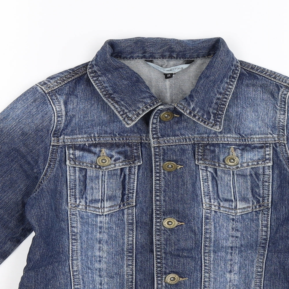 Red Herring Girls Blue  Denim Jacket  Size 13 Years