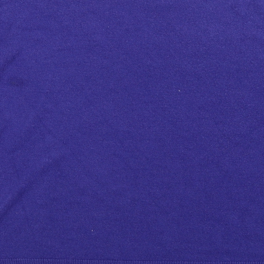 Marks and Spencer Womens Purple  Knit Pullover Jumper Size 14