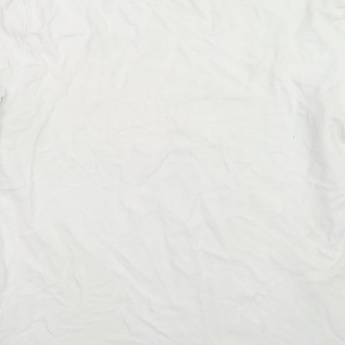 Topman Mens White   Pullover Sweatshirt Size L