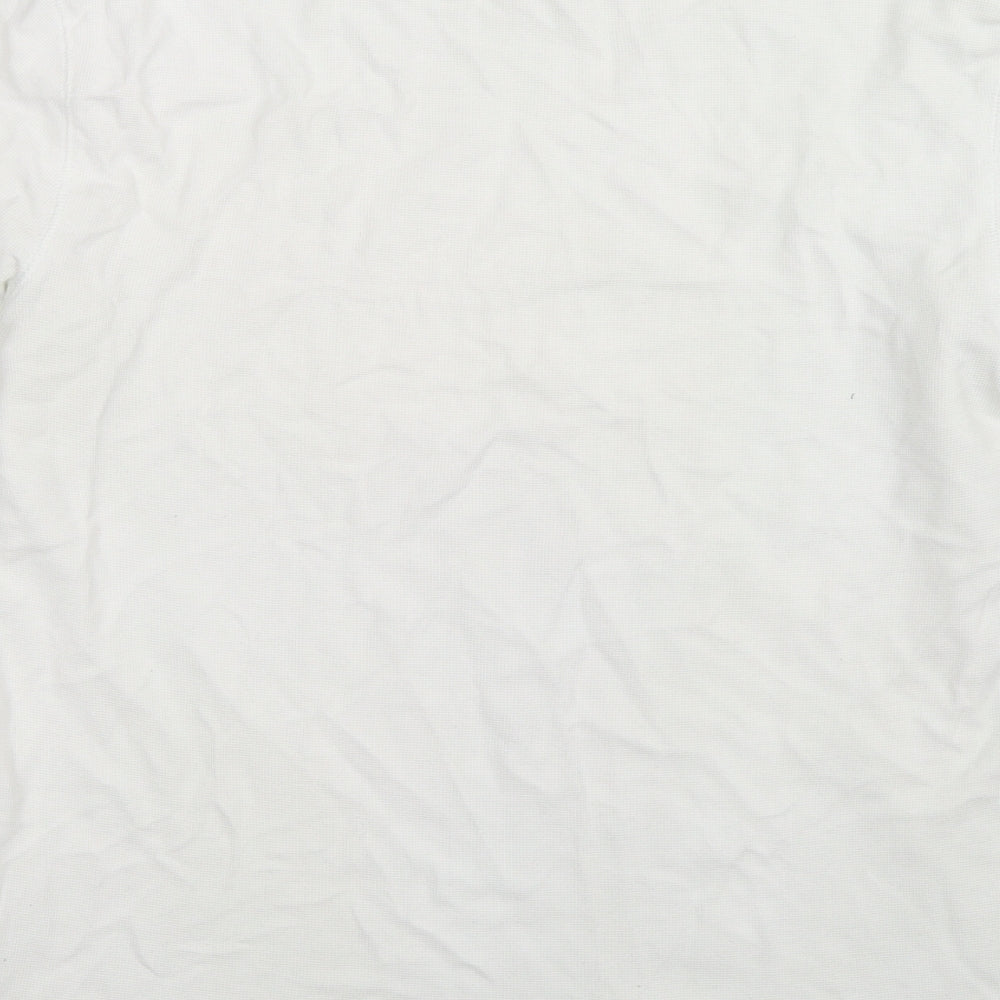 Topman Mens White   Pullover Sweatshirt Size L