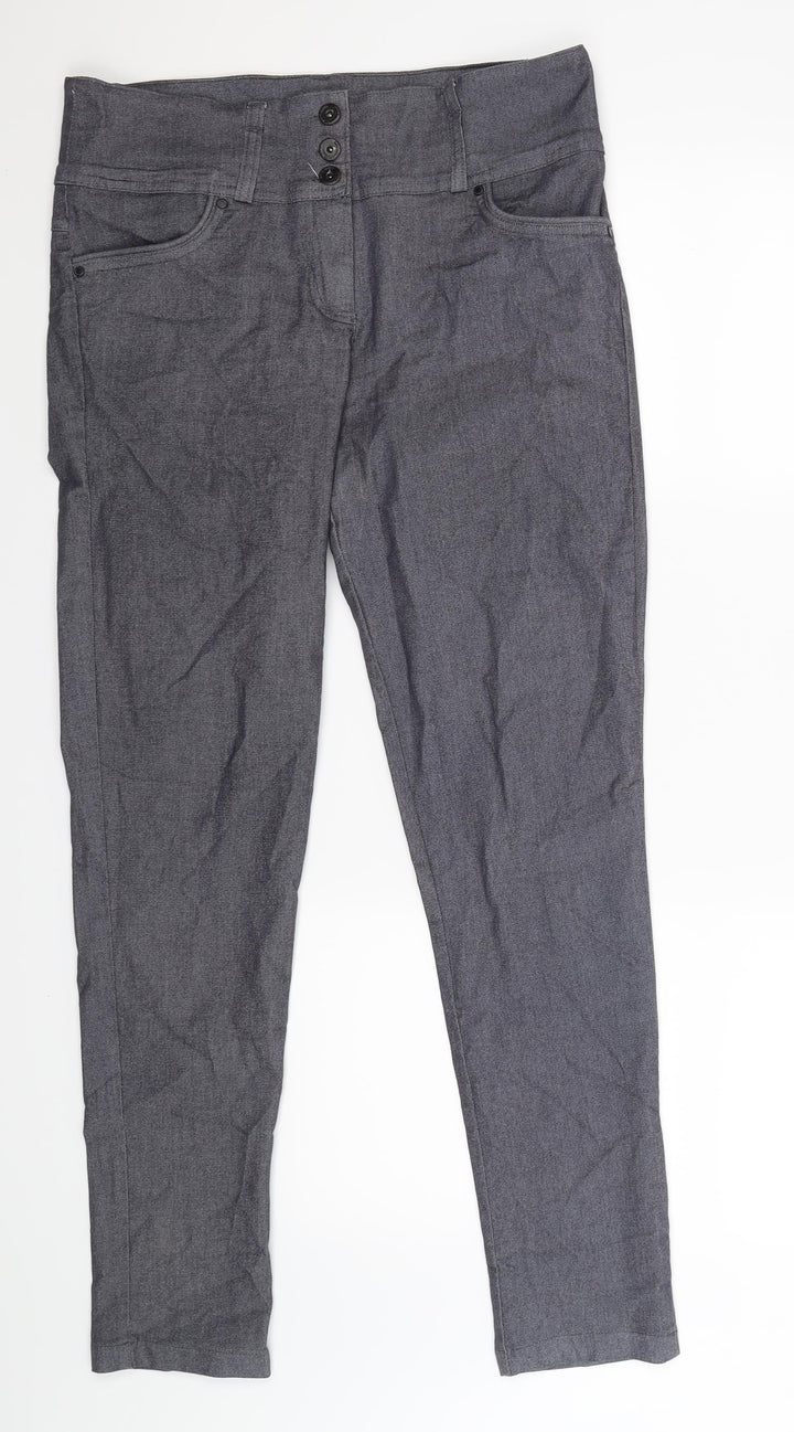 Poco Loco Womens Blue  Denim Skinny Jeans Size 14 L30 in