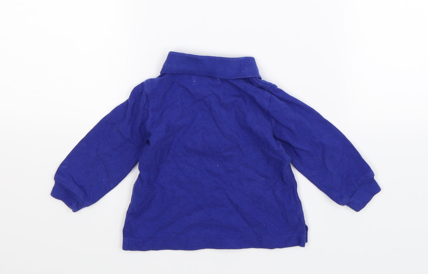 Ralph Lauren Boys Blue   Basic Polo Size 6-9 Months