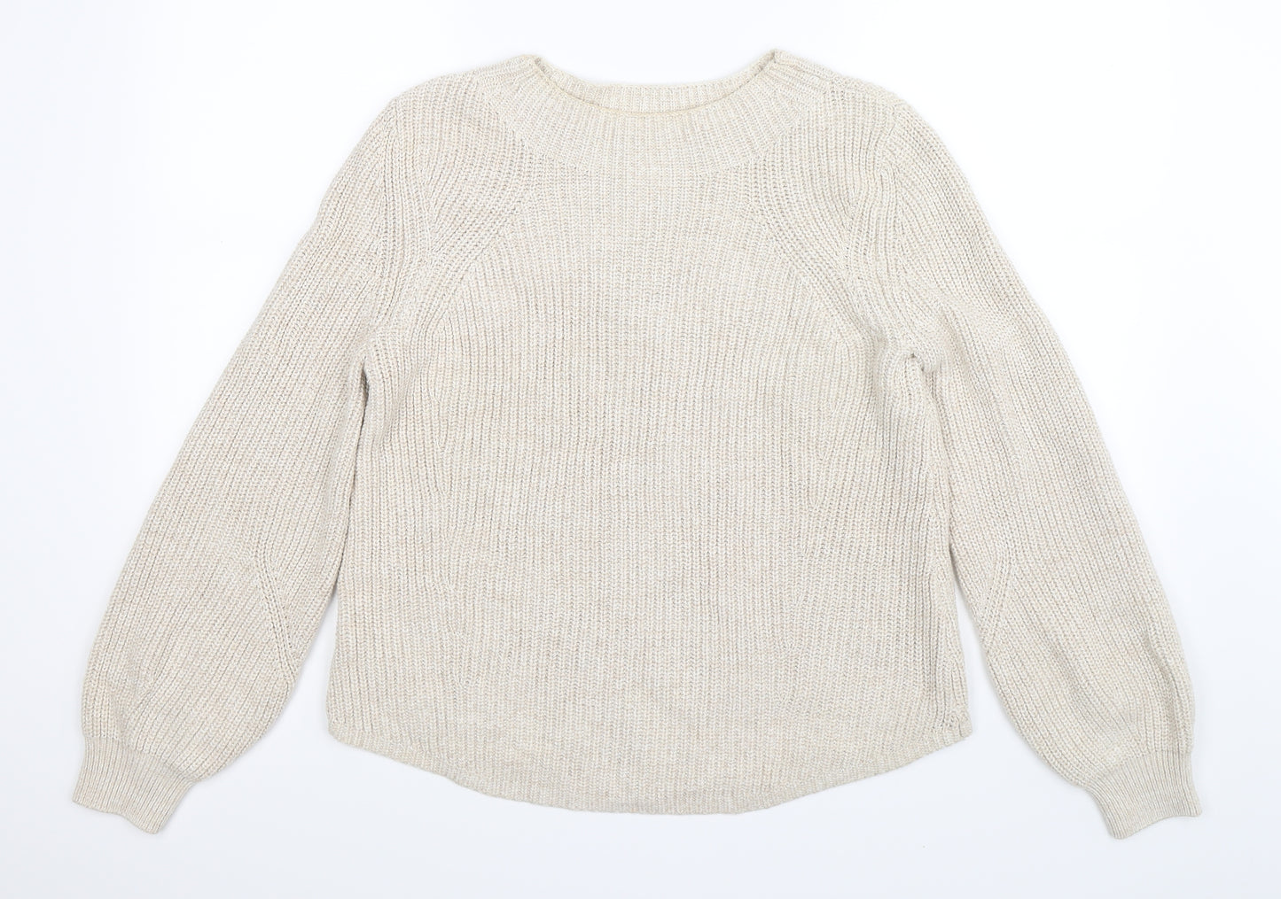 Gap Womens Beige  Knit Pullover Jumper Size M
