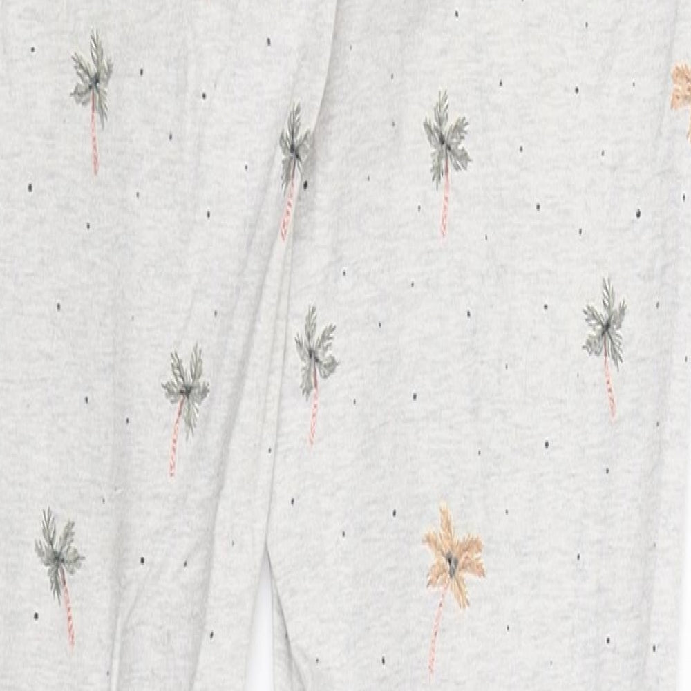 Fat Face Womens Grey Floral  Cami Lounge Pants Size 6