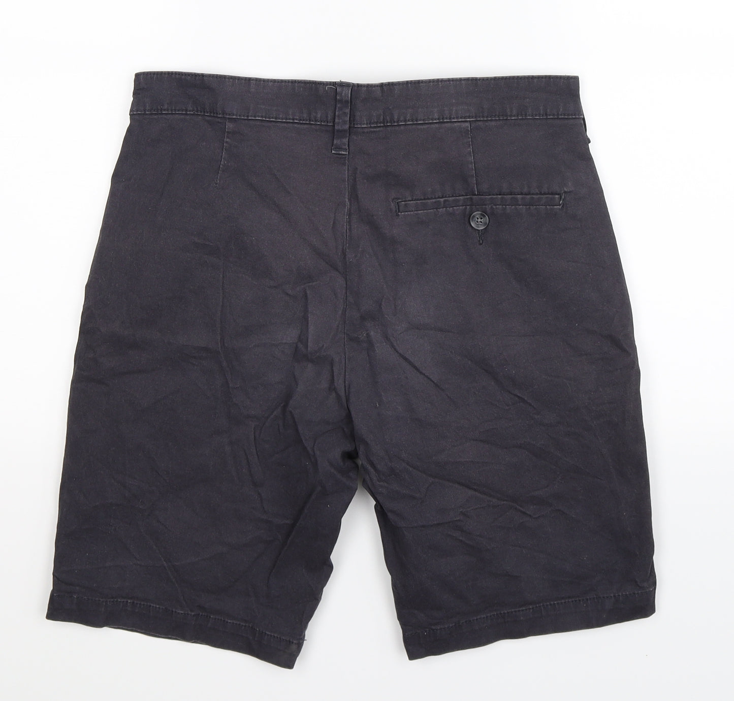 Marks and Spencer Mens Grey   Chino Shorts Size 30