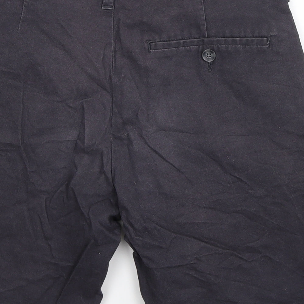 Marks and Spencer Mens Grey   Chino Shorts Size 30