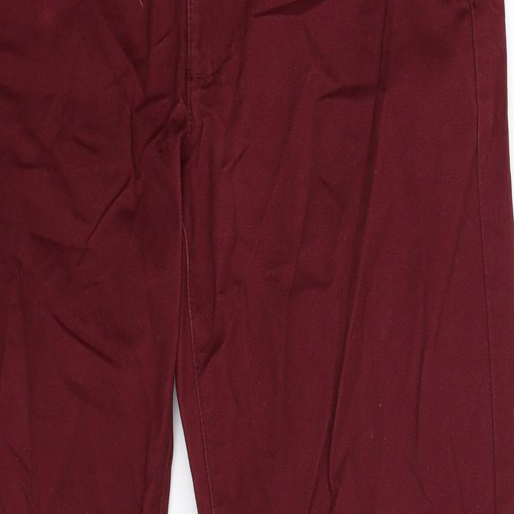 Burton Mens Brown   Chino Trousers Size 28 L32 in