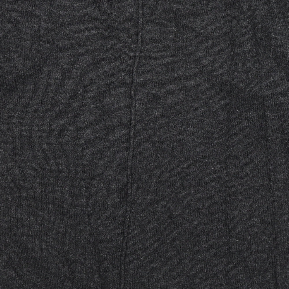 H&M Womens Grey  Knit Pullover Jumper Size XS