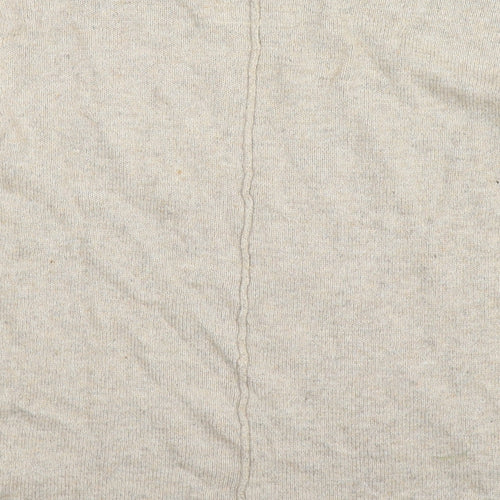 H&M Womens Beige  Knit Pullover Jumper Size XS