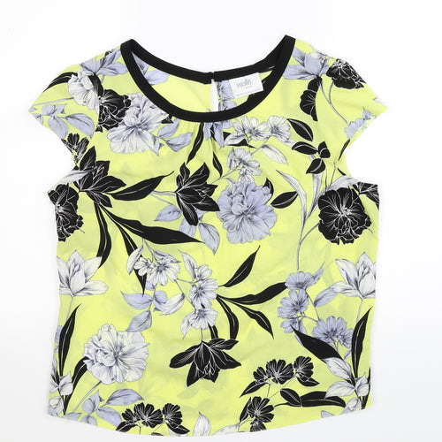 Wallis Womens Multicoloured Floral  Basic Tank Size 16