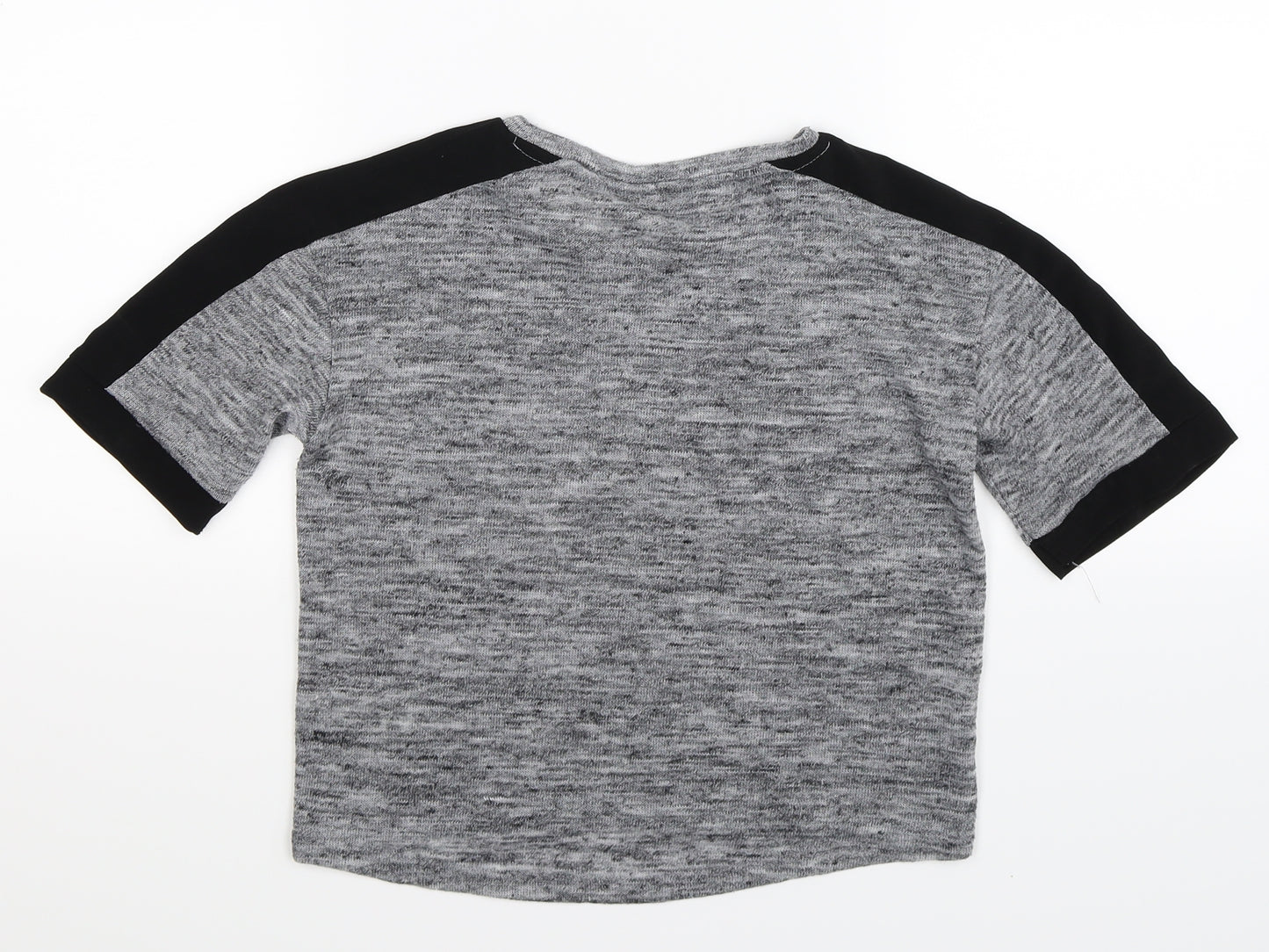 George Girls Grey   Basic T-Shirt Size 10 Years
