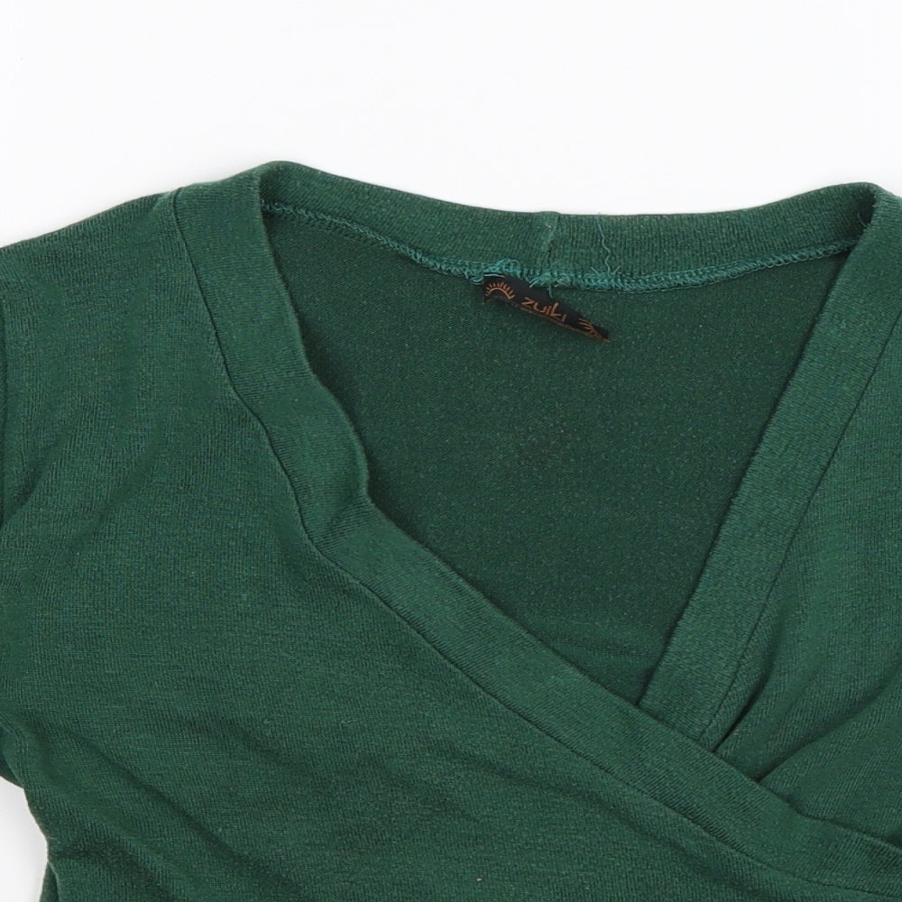 Zuiki Womens Green   Pullover Jumper Size M