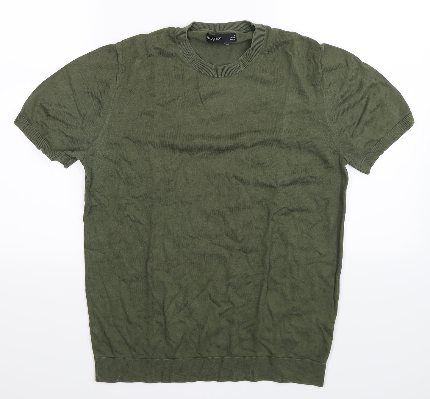 Marks and Spencer Womens Green   Pullover Jumper Size M