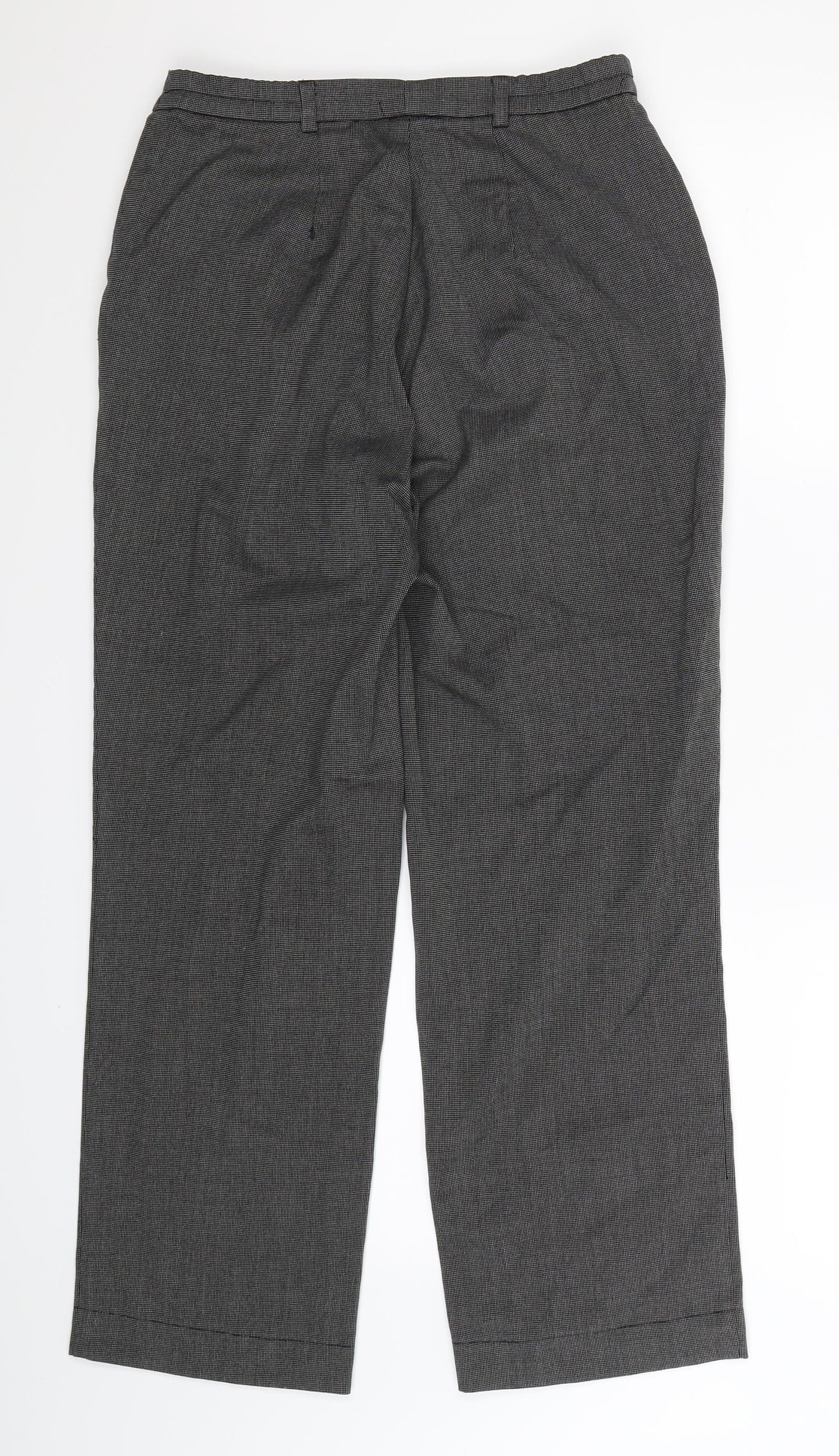 Marks and Spencer Womens Grey   Trousers  Size 12 L26 in