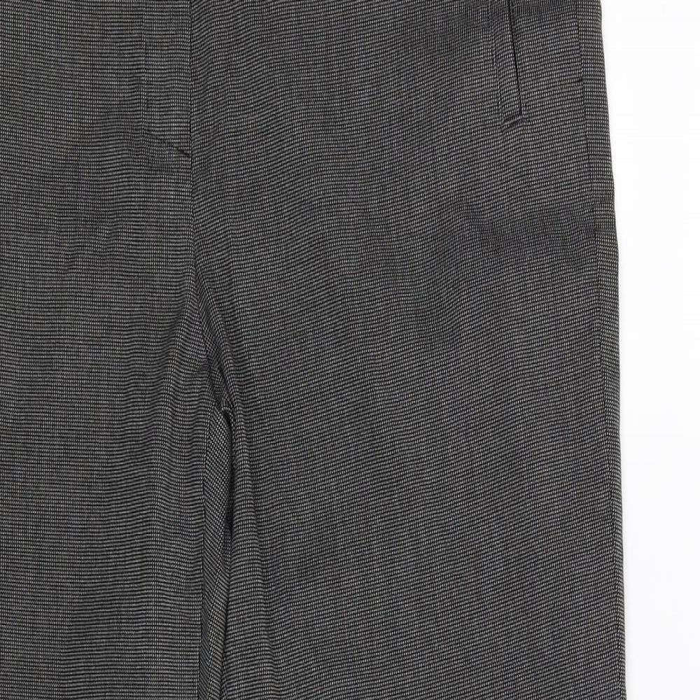 Marks and Spencer Womens Grey   Trousers  Size 12 L26 in