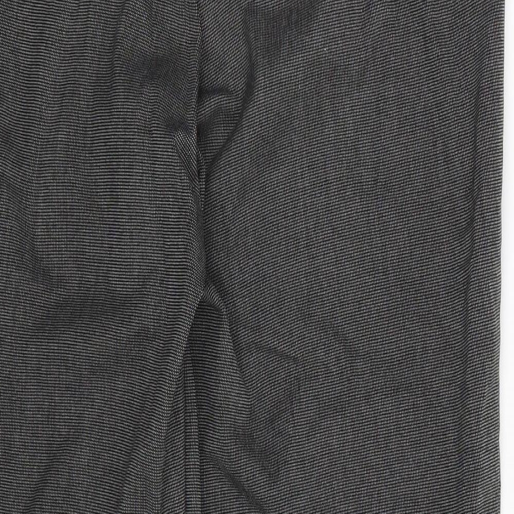 Marks and Spencer Womens Grey   Trousers  Size 12 L26 in