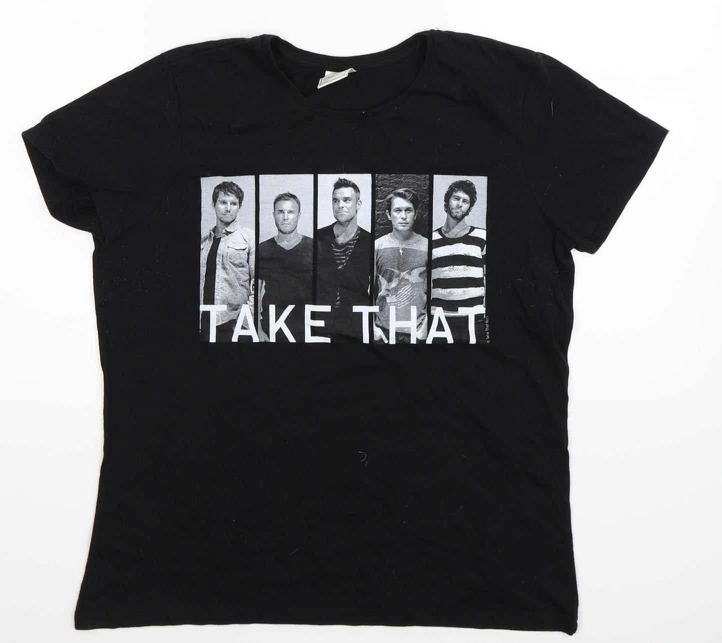 Stedman Womens Black   Basic T-Shirt Size L