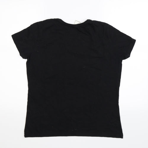Stedman Womens Black   Basic T-Shirt Size L