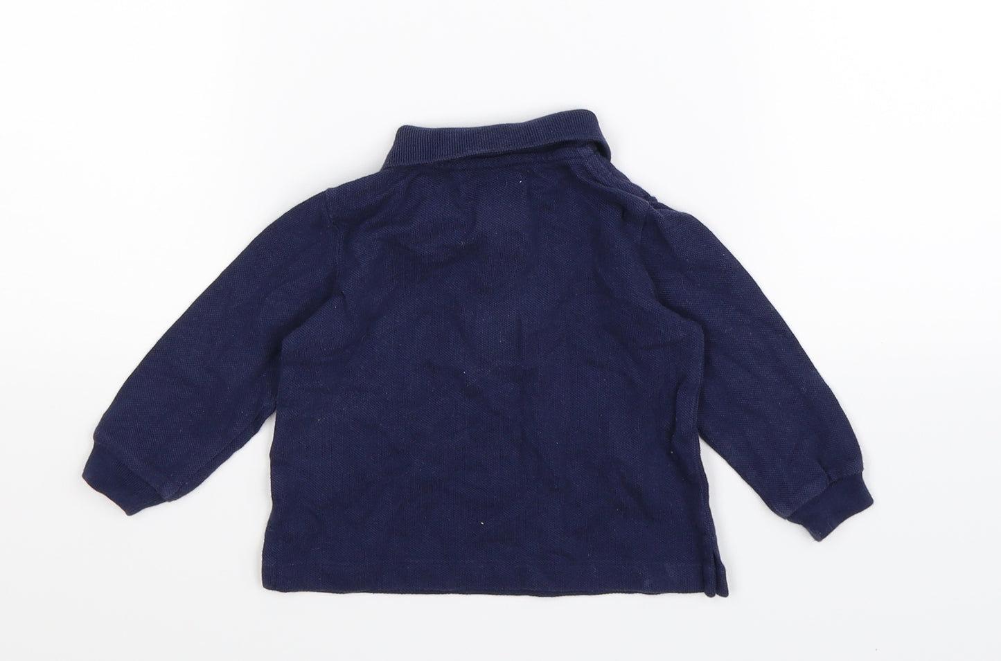 Ralph Lauren Boys Blue   Basic Polo Size 6-9 Months