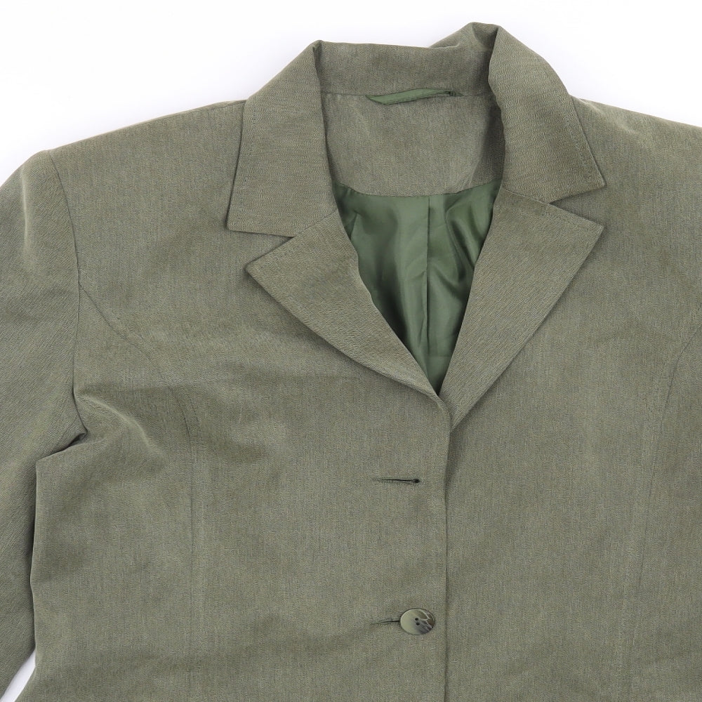 Holmewood Womens Green   Jacket Blazer Size 12