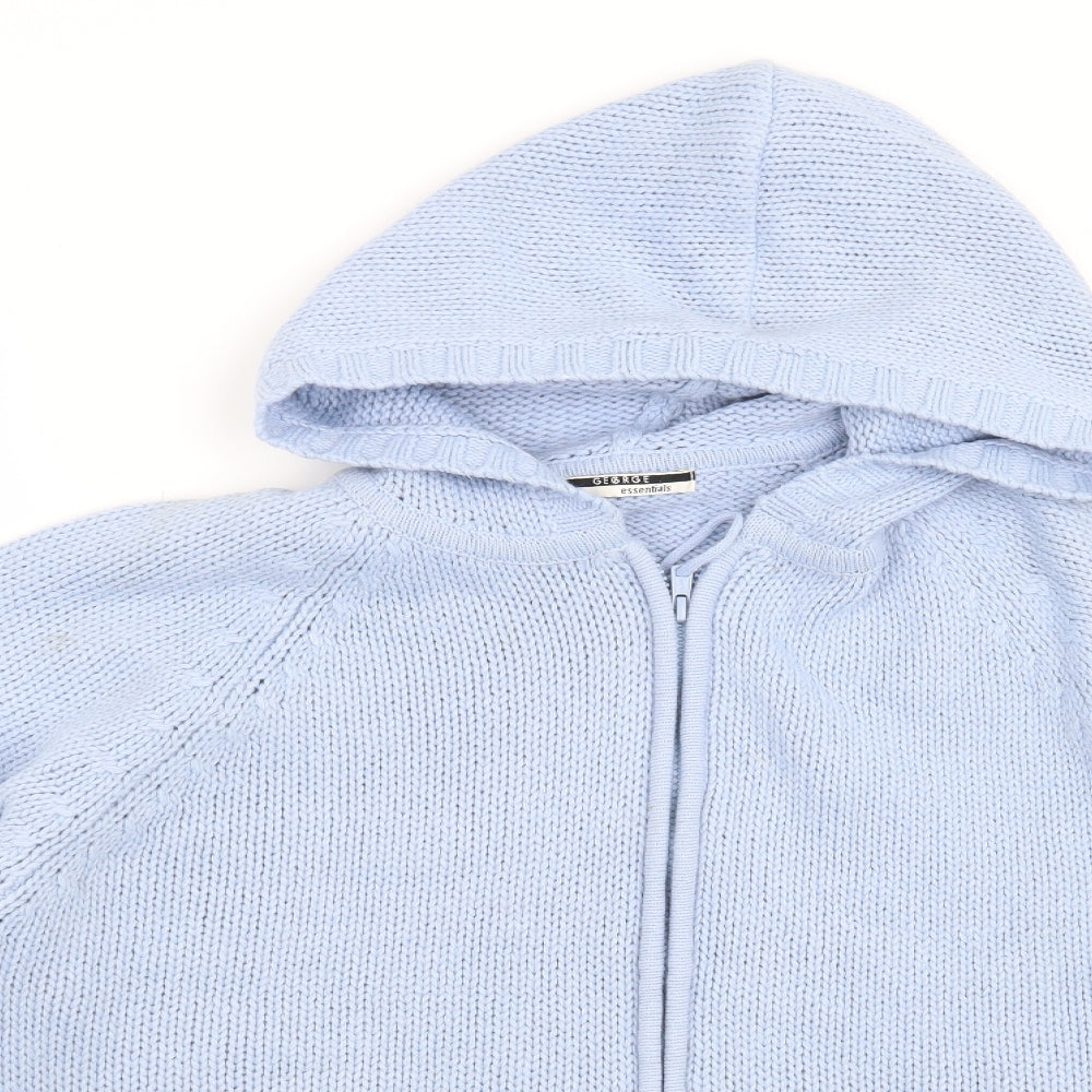 George Womens Blue   Cardigan Jumper Size 18