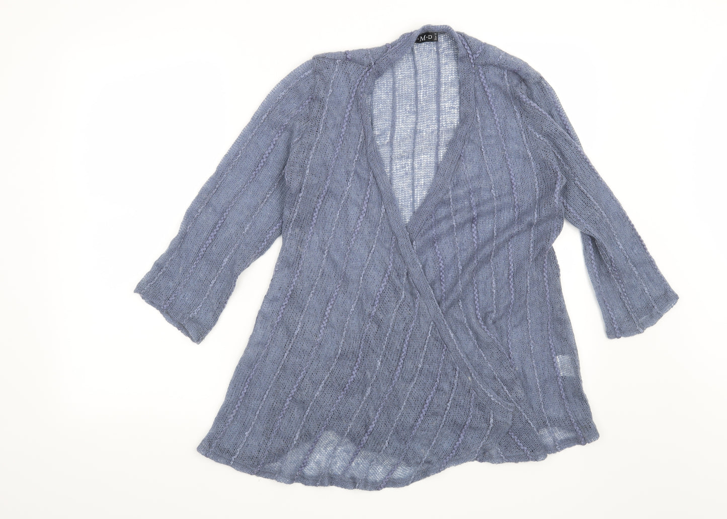 CMD Womens Blue   Cardigan Jumper Size 14
