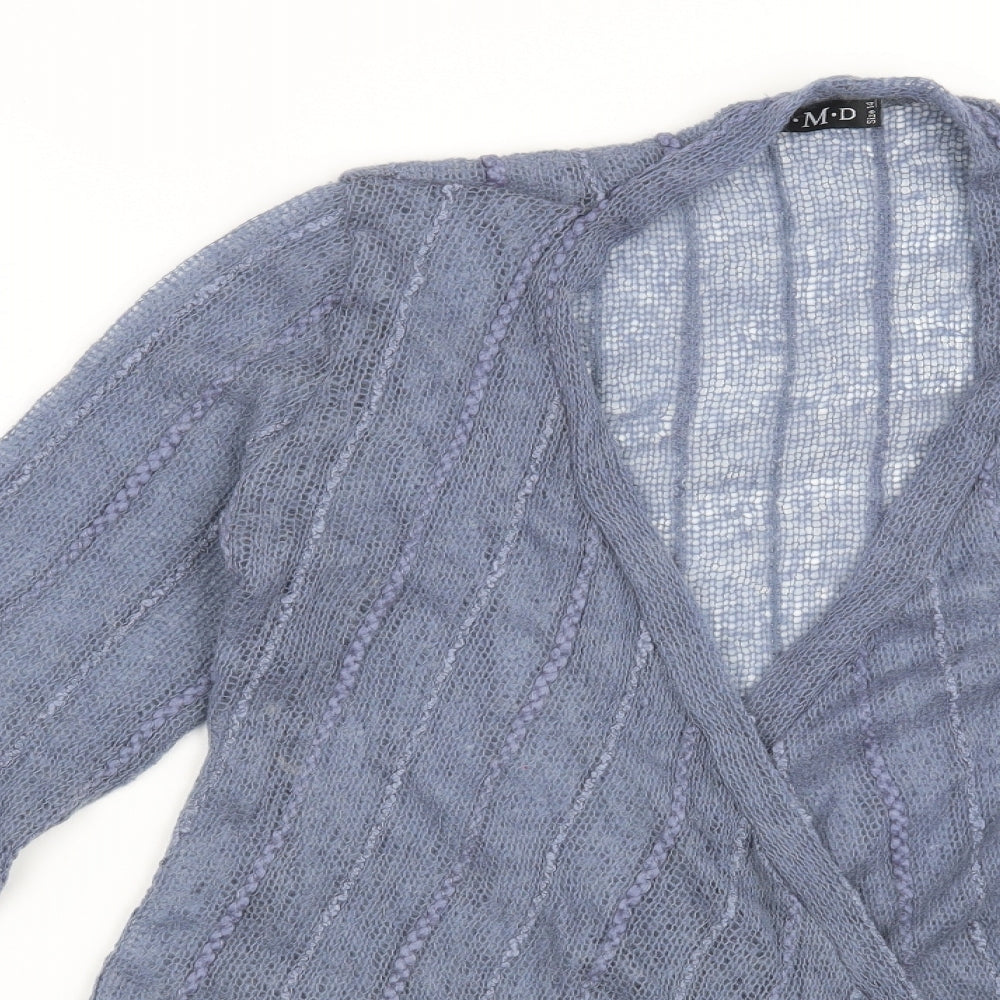 CMD Womens Blue   Cardigan Jumper Size 14