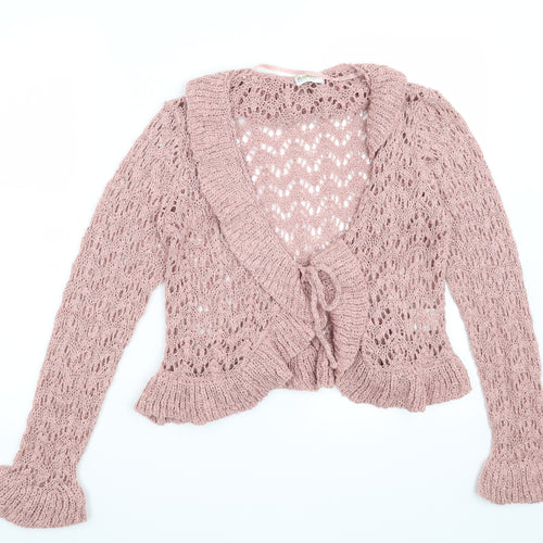 Roman Womens Pink   Cardigan Jumper Size S