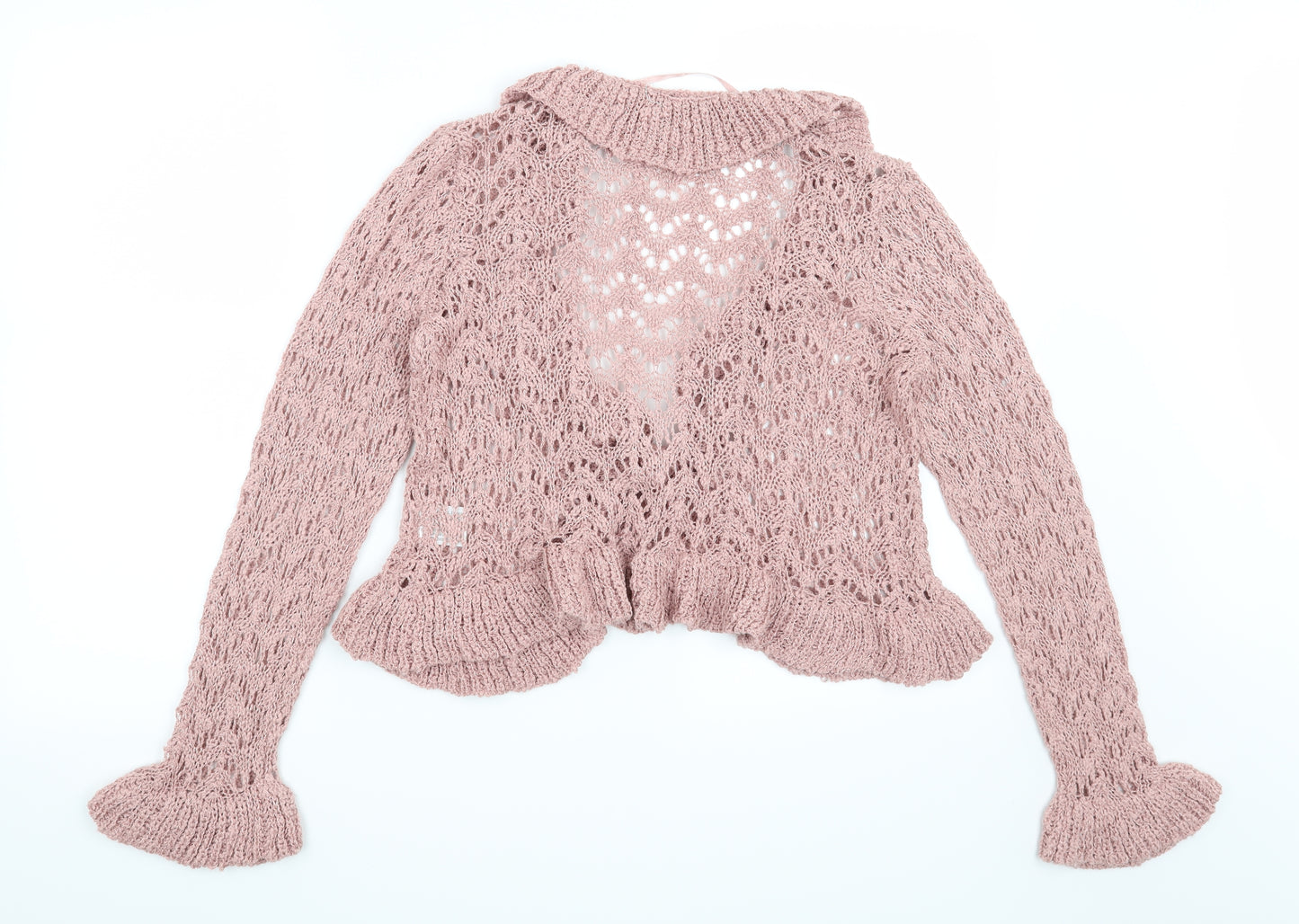 Roman Womens Pink   Cardigan Jumper Size S