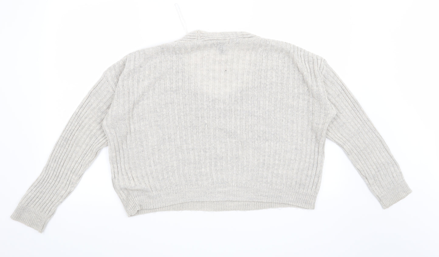 New Look Womens Grey   Pullover Jumper Size S
