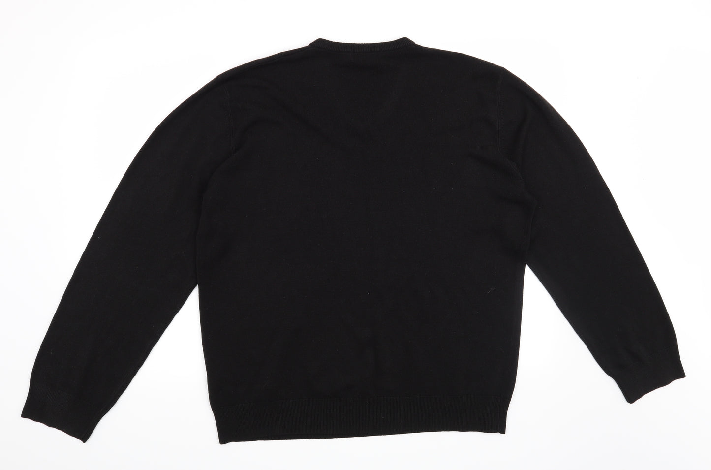 Blue Harbour Mens Black   Pullover Jumper Size XL