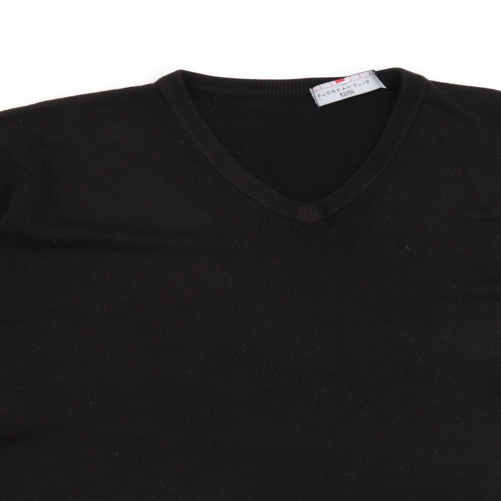 Blue Harbour Mens Black   Pullover Jumper Size XL