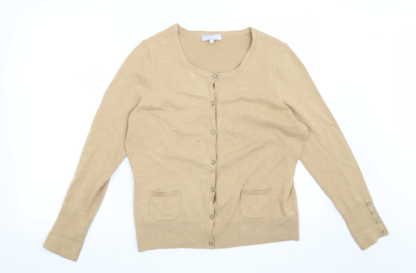 Red Herring Womens Brown   Cardigan Jumper Size 18