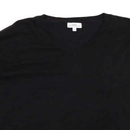 NEXT Mens Black   Pullover Jumper Size L