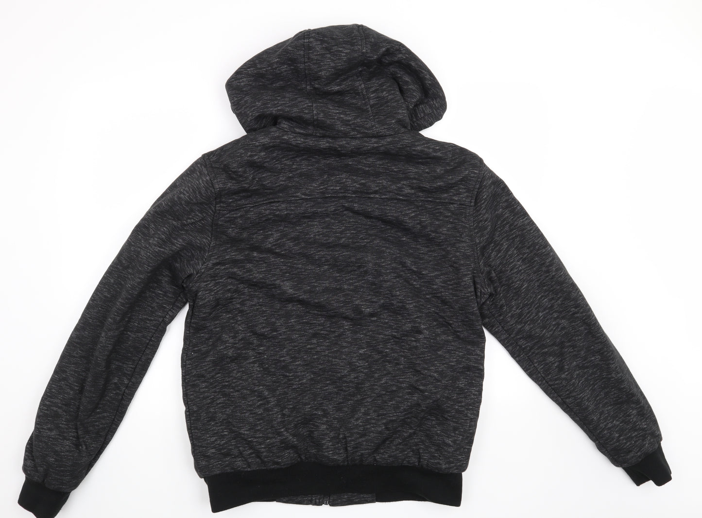 Cedar Wood State Mens Blue   Full Zip Hoodie Size L