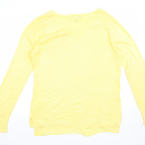 Primark Womens Yellow   Pullover Jumper Size 12