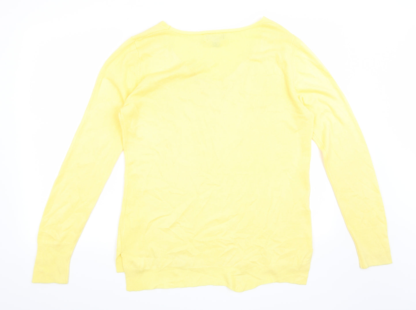 Primark Womens Yellow   Pullover Jumper Size 12