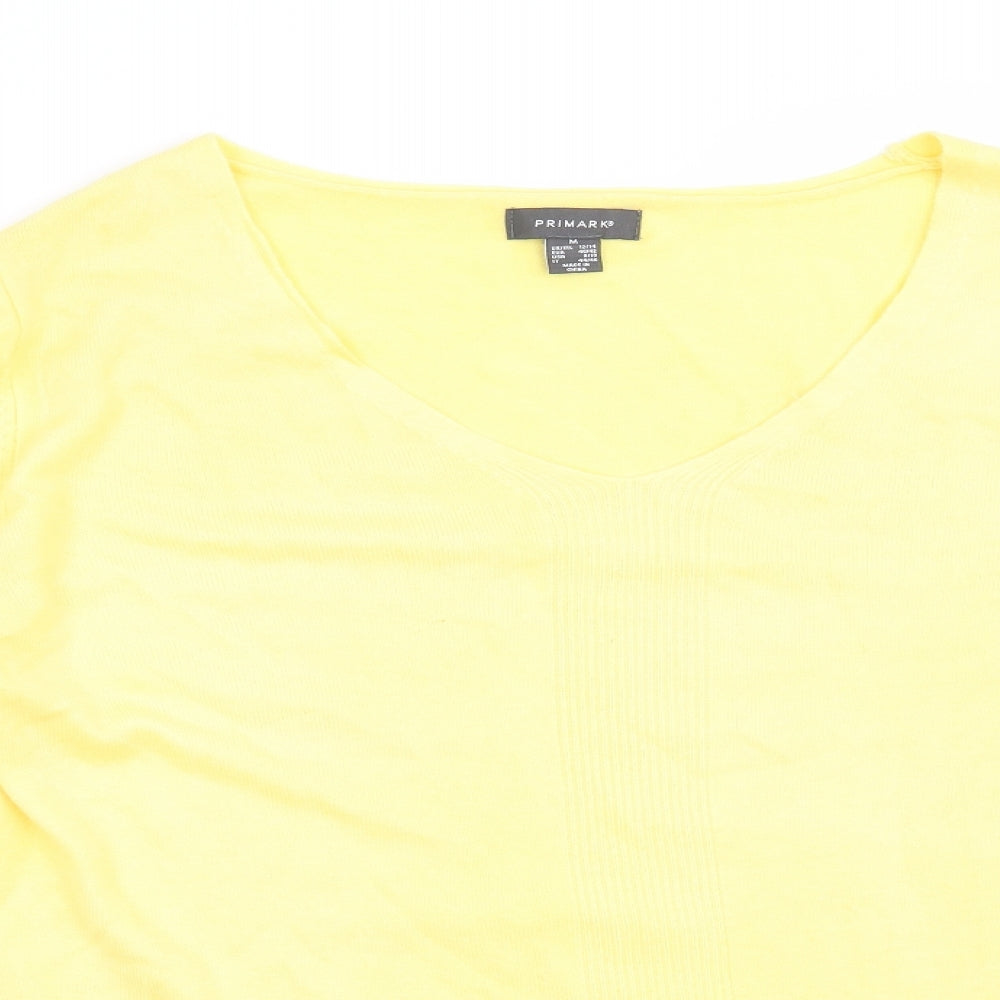 Primark Womens Yellow   Pullover Jumper Size 12