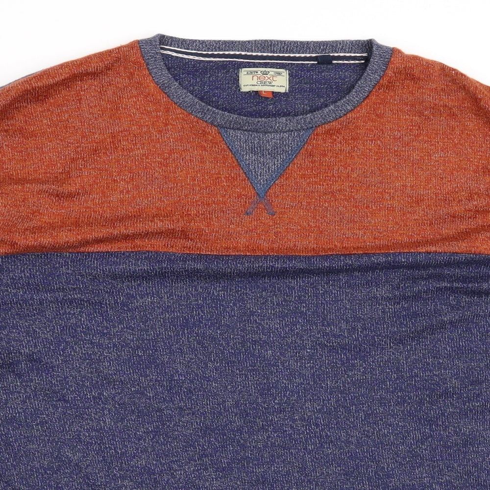 NEXT Mens Blue   Pullover Jumper Size L