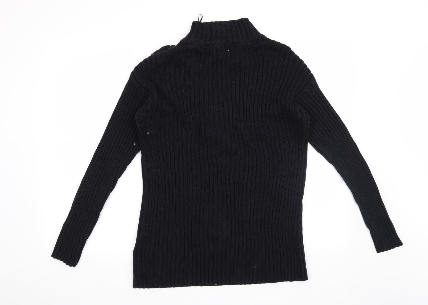 BPC Mens Black   Pullover Jumper Size L