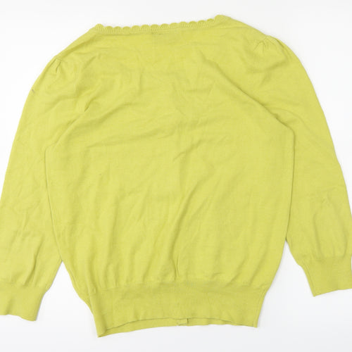 Wallis Womens Yellow   Basic T-Shirt Size 12