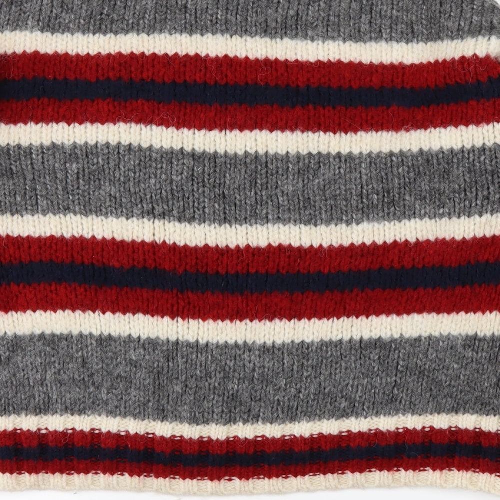 Primark Womens Grey Striped  Pullover Jumper Size S