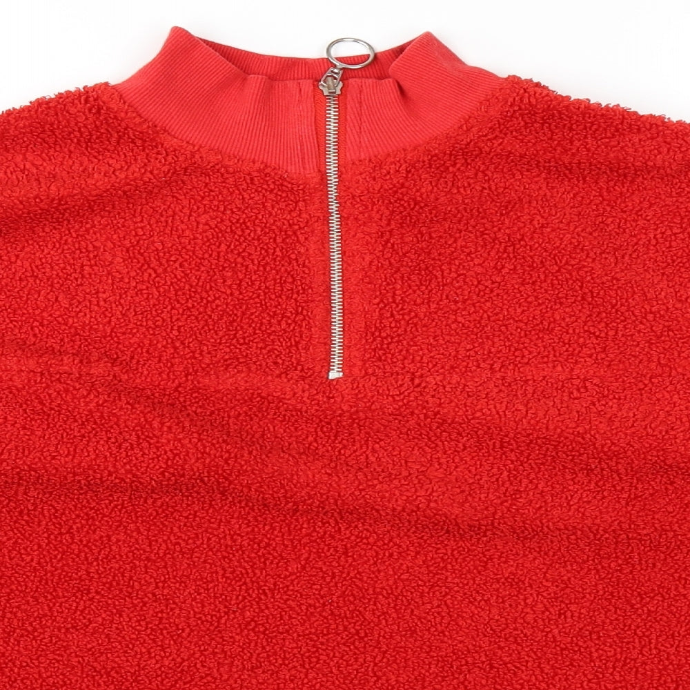 New Look Womens Red   Pullover Jumper Size 12