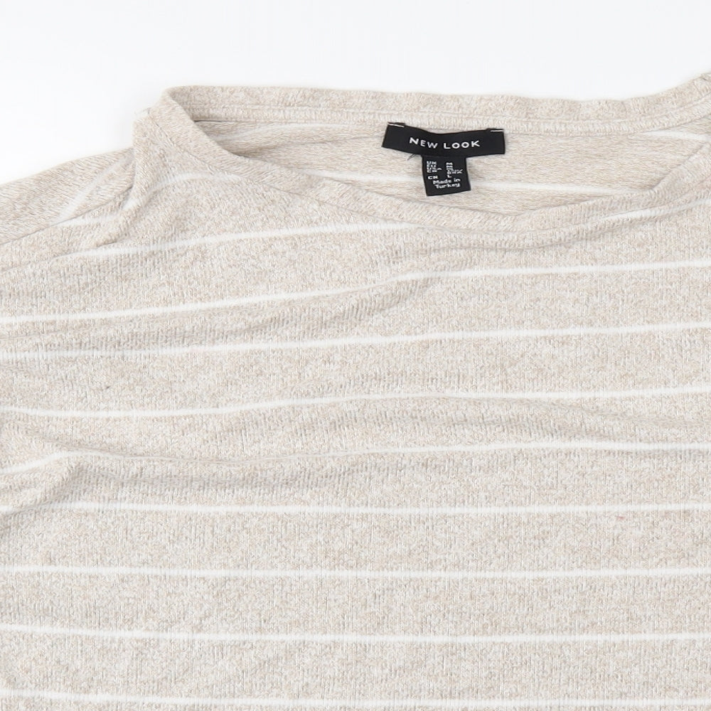 New Look Womens White   Basic T-Shirt Size M