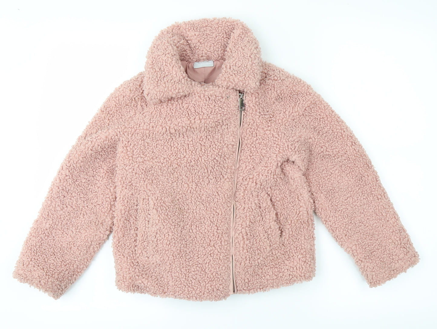girlswear Girls Pink   Basic Coat Coat Size 8 Years